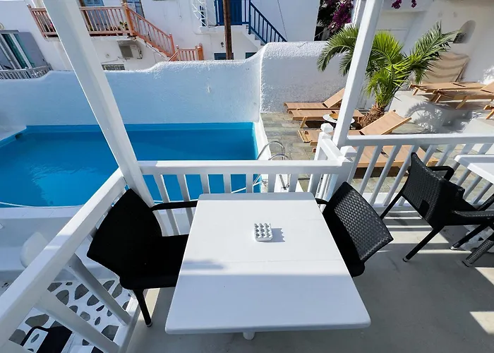 White Pearl Mykonos 公寓式酒店 4*